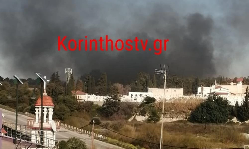 Εξέγερση στο Κέντρο Κράτησης Μεταναστών στην Κόρινθο